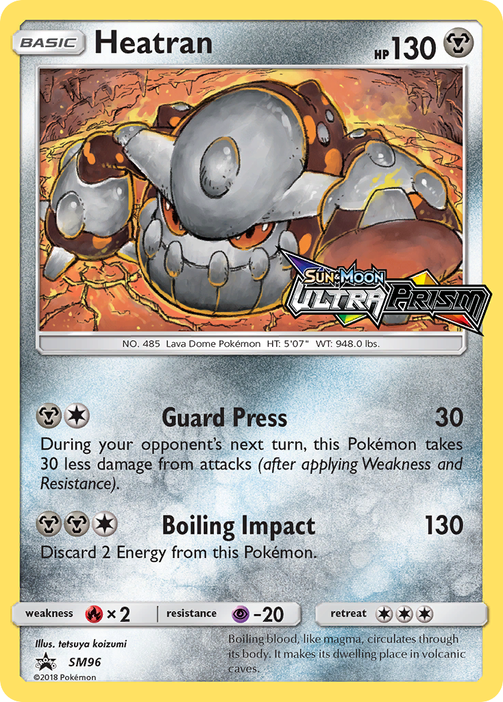 Heatran — SM Black Star Promos #096 / 248
