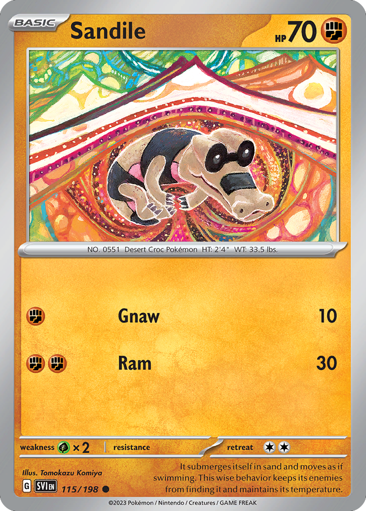 Sandile — Scarlet & Violet #115 / 198