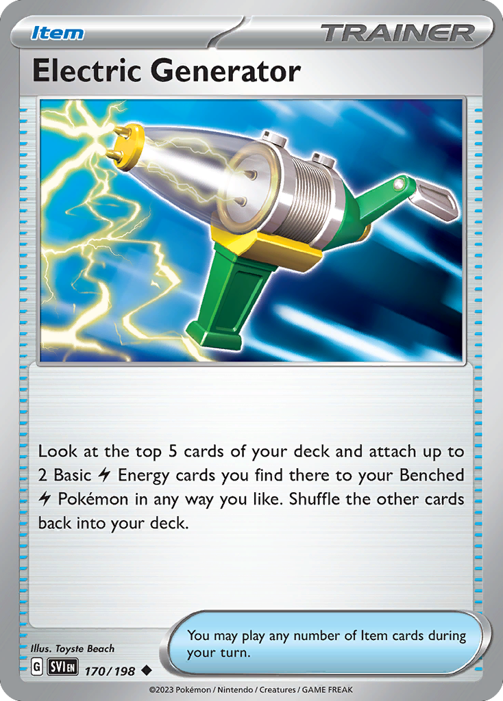 Electric Generator — Scarlet & Violet #170 / 198