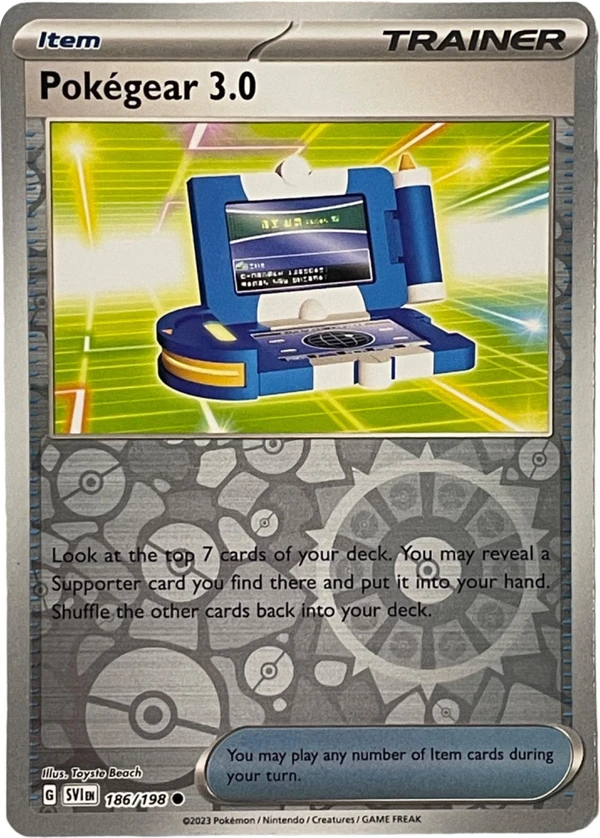 Pokégear 3.0 — Scarlet & Violet #186 / 198