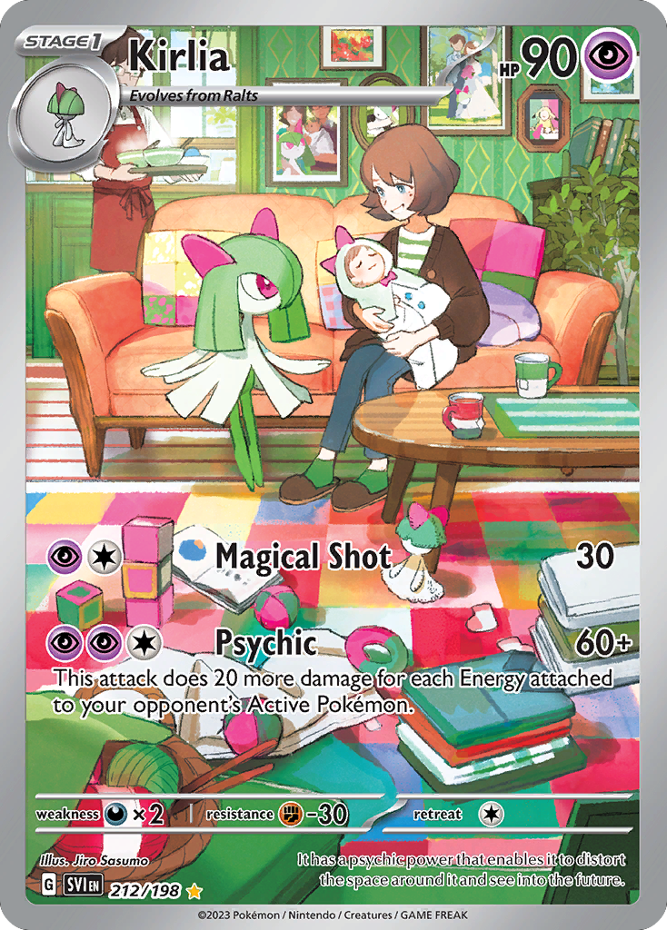 Kirlia — Scarlet & Violet #212 / 198