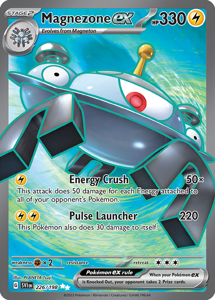 Magnezone ex — Scarlet & Violet #226 / 198