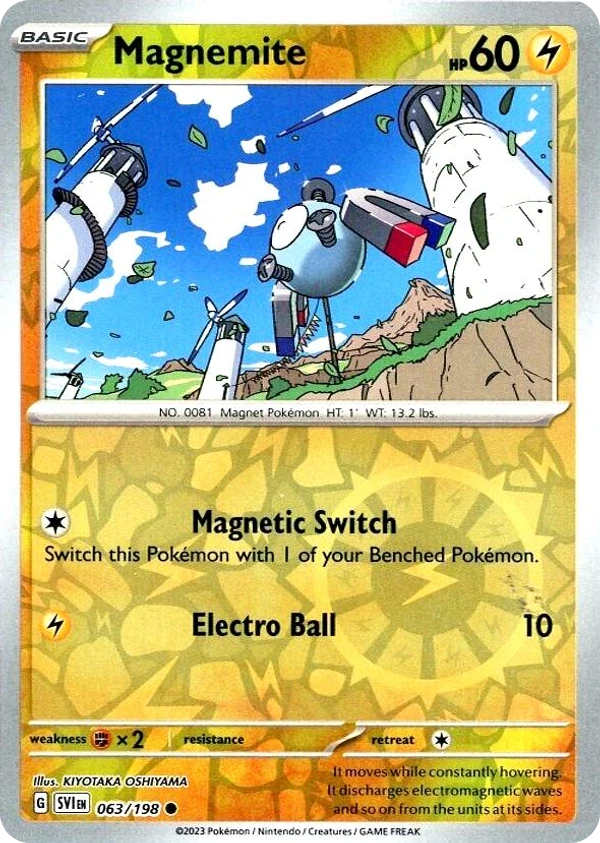 Magnemite — Scarlet & Violet #063 / 198