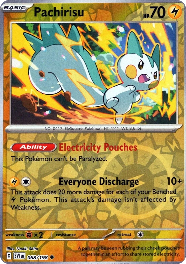 Pachirisu — Scarlet & Violet #068 / 198