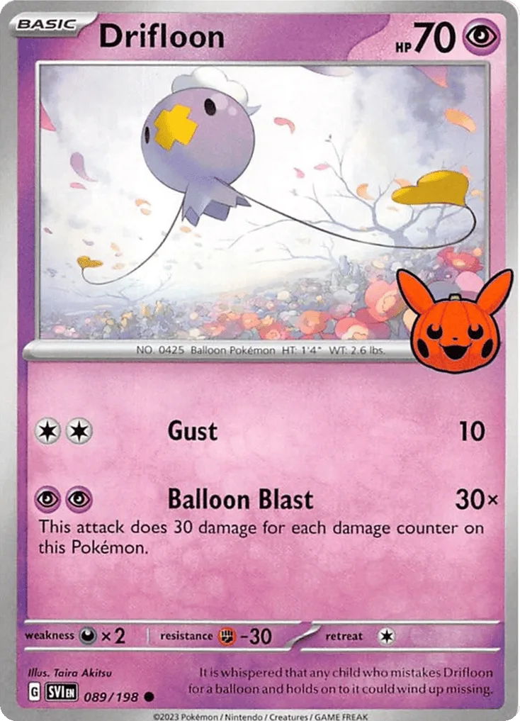 Drifloon, Scarlet & Violet #089 / 198