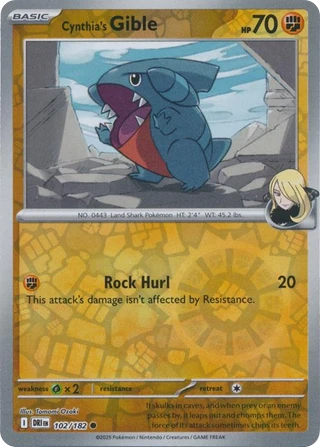 Cynthia's Gible