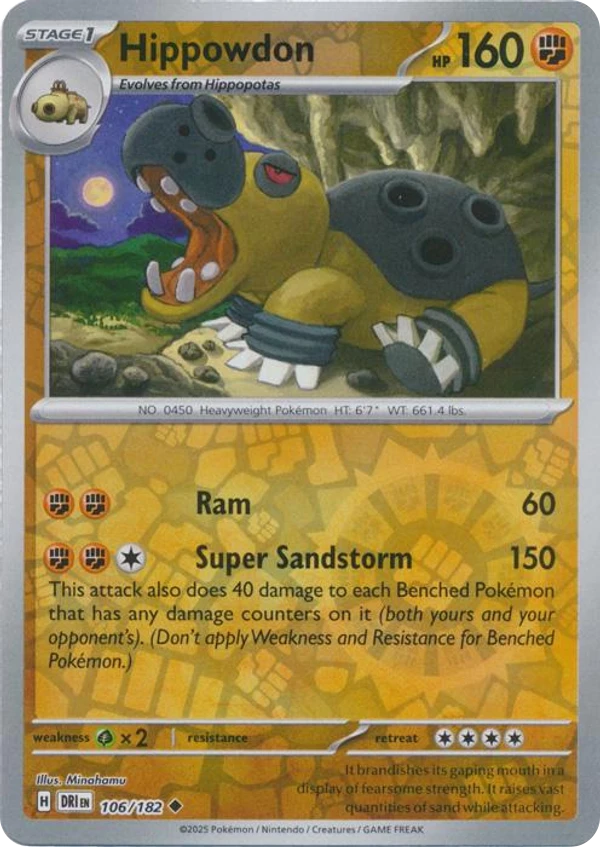 Hippowdon — Destined Rivals #106 / 182