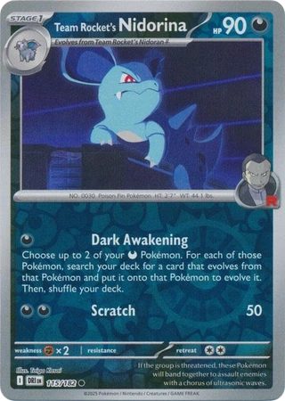 Team Rocket's Nidorina
