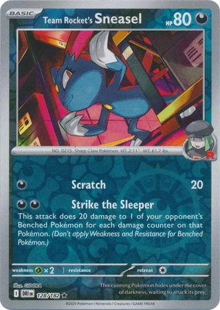 Team Rocket's Sneasel