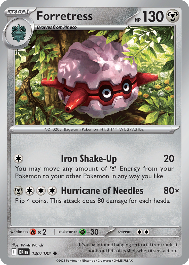 Forretress — Destined Rivals #140 / 182