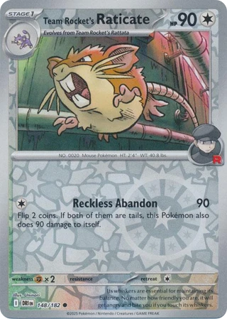 Team Rocket's Raticate