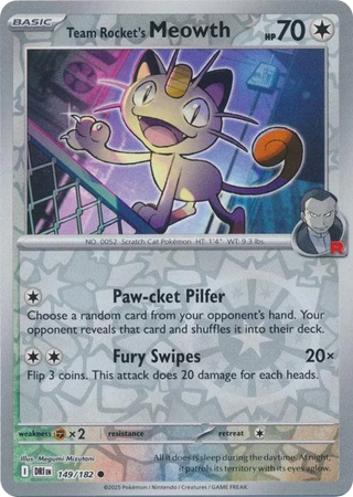 Team Rocket's Meowth