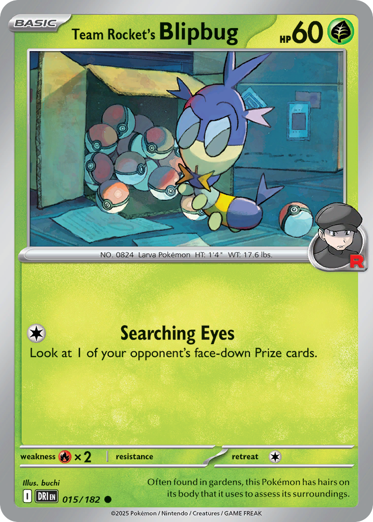 Team Rocket's Blipbug — Destined Rivals #015 / 182