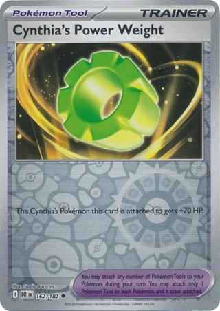 Cynthia's Power Weight