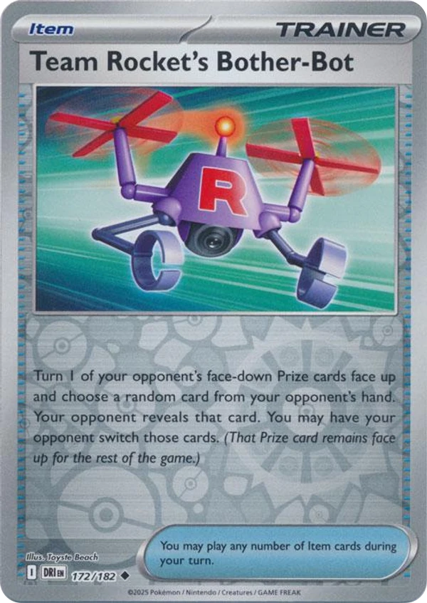Team Rocket's Bother-Bot — Destined Rivals #172 / 182