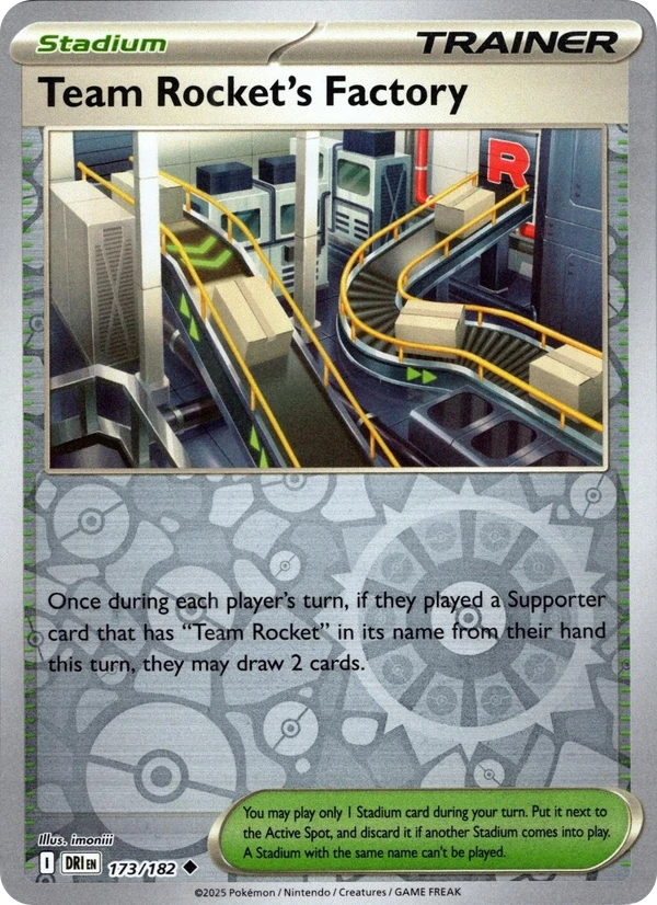Team Rocket's Factory — Destined Rivals #173 / 182