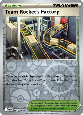 Team Rocket's Factory