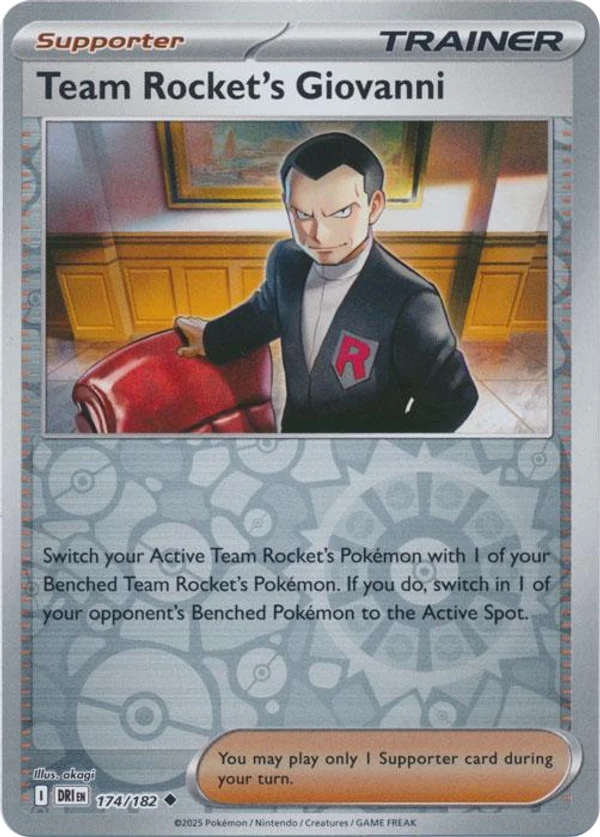 Team Rocket's Giovanni — Destined Rivals #174 / 182