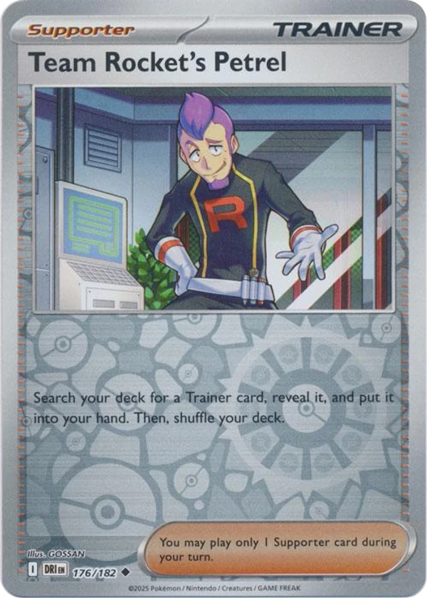 Team Rocket's Petrel — Destined Rivals #176 / 182