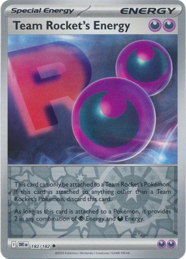 Team Rocket's Energy — Destined Rivals #182 / 182