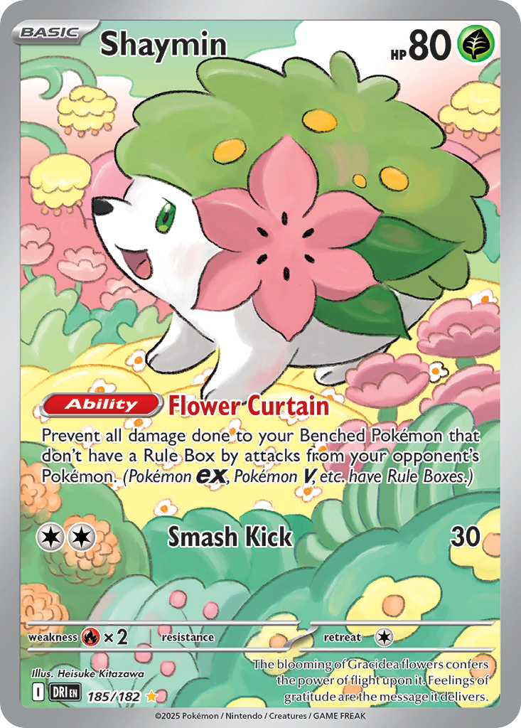 Shaymin — Destined Rivals #185 / 182