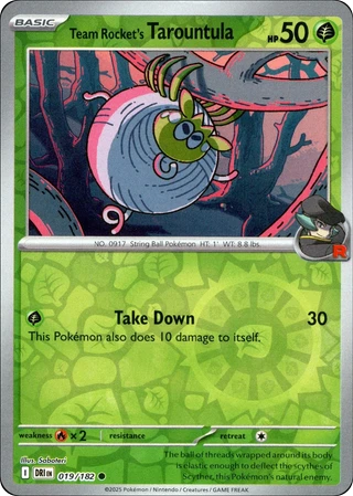 Team Rocket's Tarountula