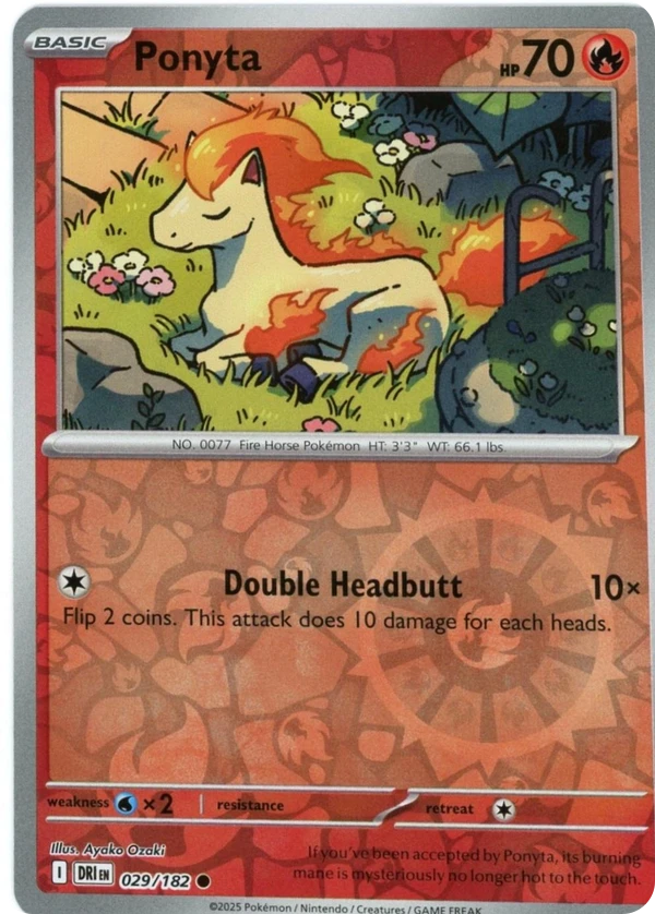 Ponyta — Destined Rivals #029 / 182