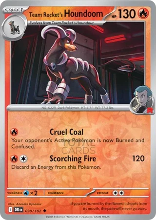 Team Rocket's Houndoom