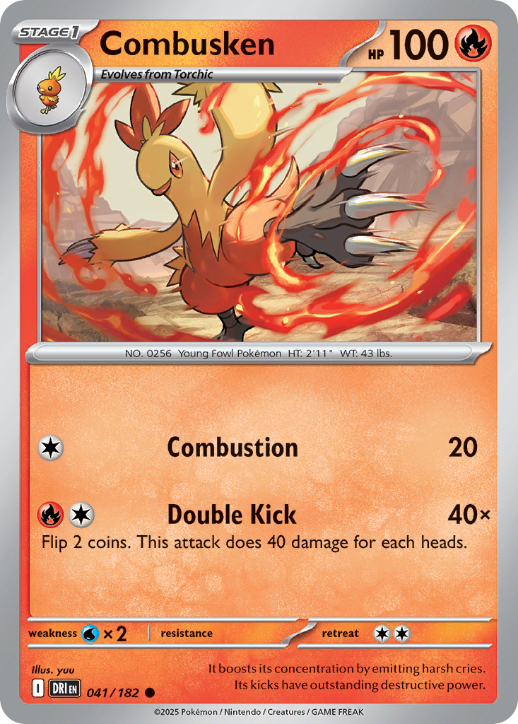 Combusken — Destined Rivals #041 / 182
