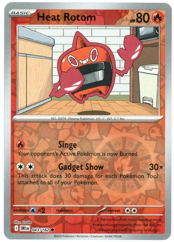 Heat Rotom — Destined Rivals #043 / 182