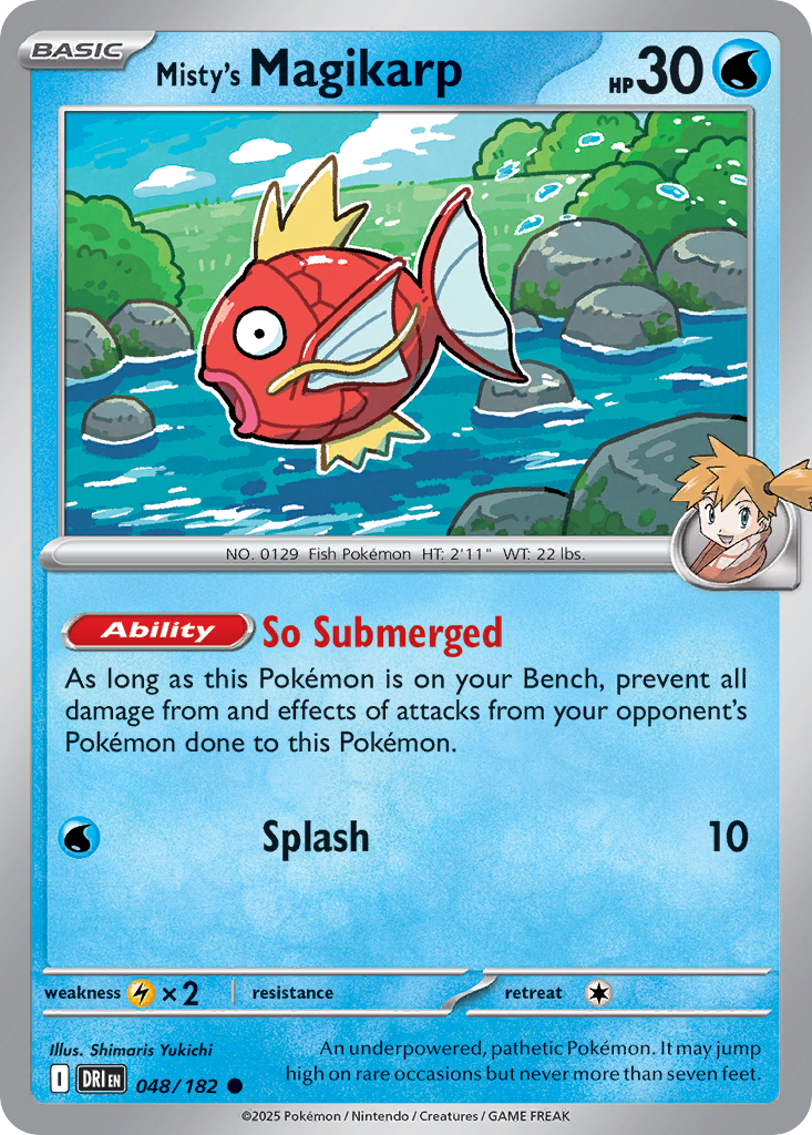 Misty's Magikarp — Destined Rivals #048 / 182