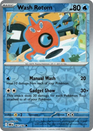 Wash Rotom