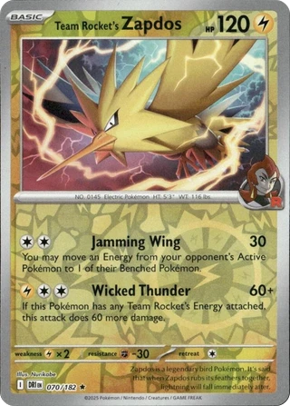 Team Rocket's Zapdos
