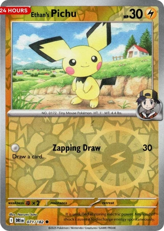 Ethan's Pichu