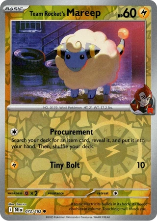Team Rocket's Mareep