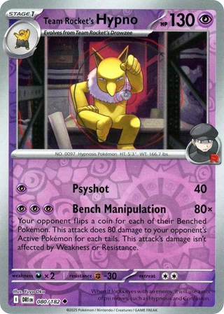 Team Rocket's Hypno