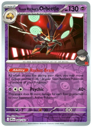 Team Rocket's Orbeetle