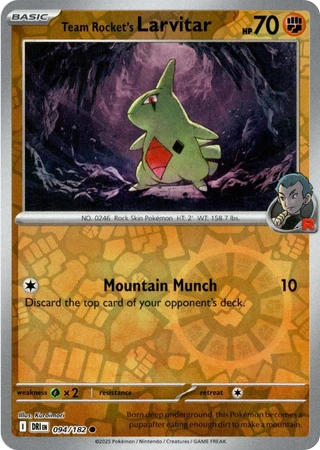 Team Rocket's Larvitar