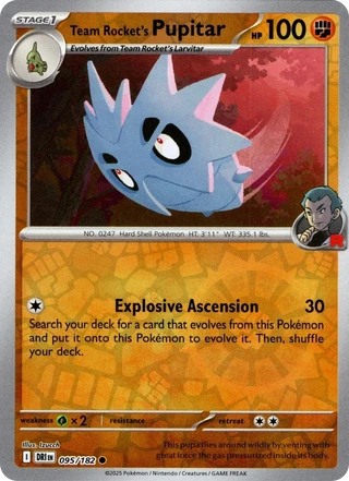 Team Rocket's Pupitar