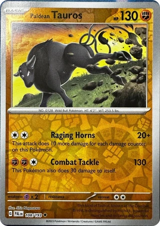 Paldean Tauros