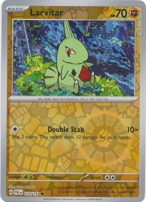 Larvitar — Paldea Evolved #110 / 193