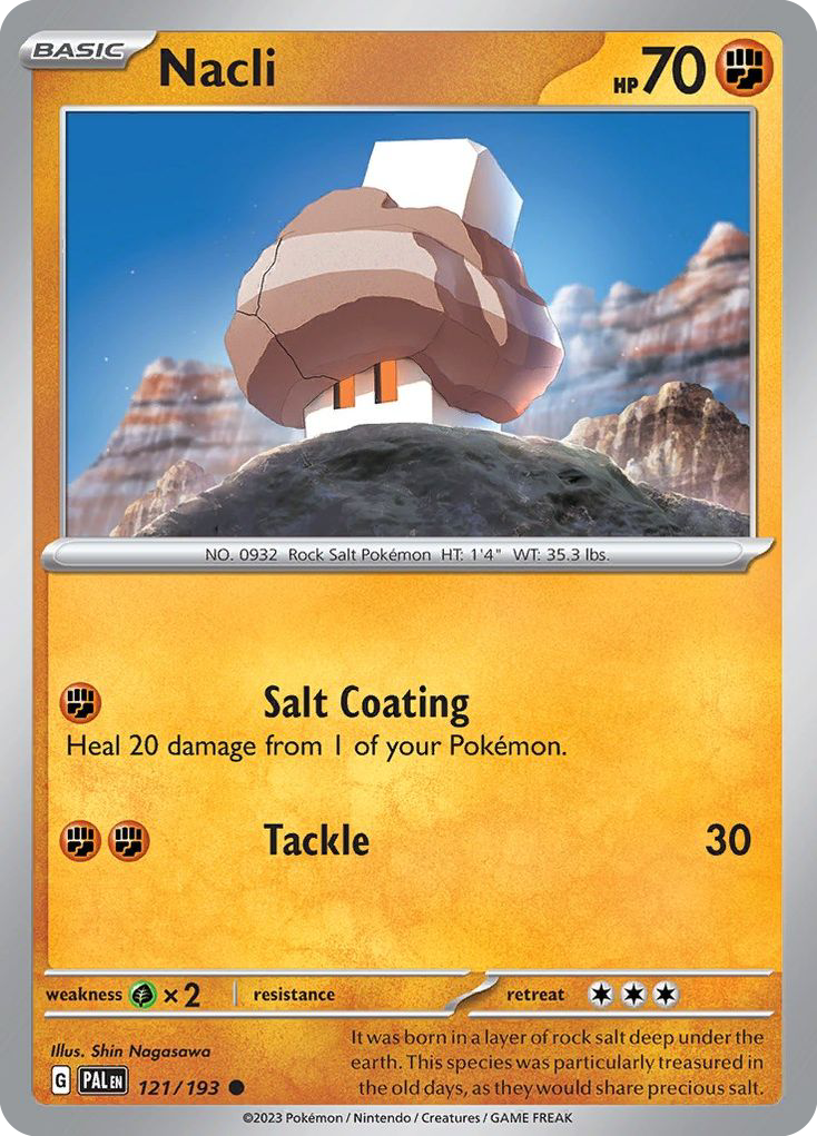 Nacli — Paldea Evolved #121 / 193