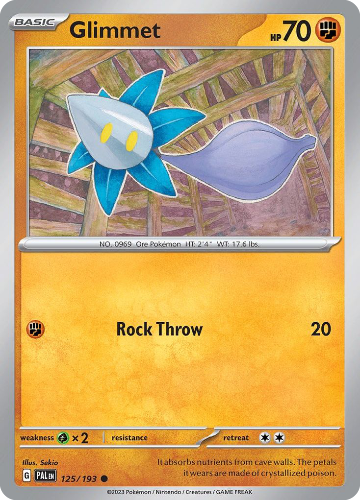 Glimmet — Paldea Evolved #125 / 193