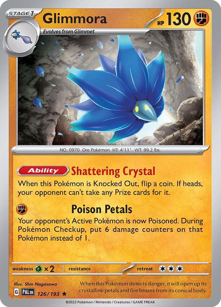 Glimmora — Paldea Evolved #126 / 193