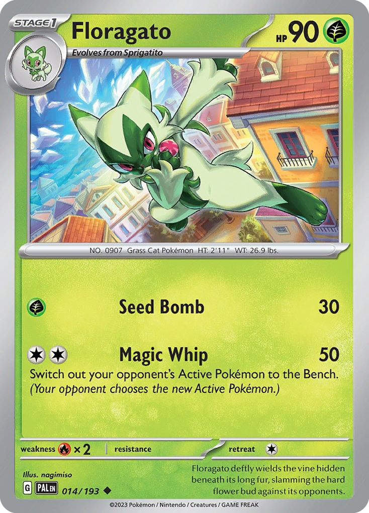 Floragato — Paldea Evolved #014 / 193