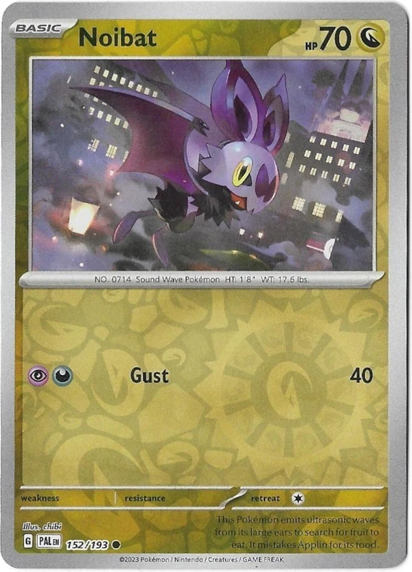 Noibat — Paldea Evolved #152 / 193