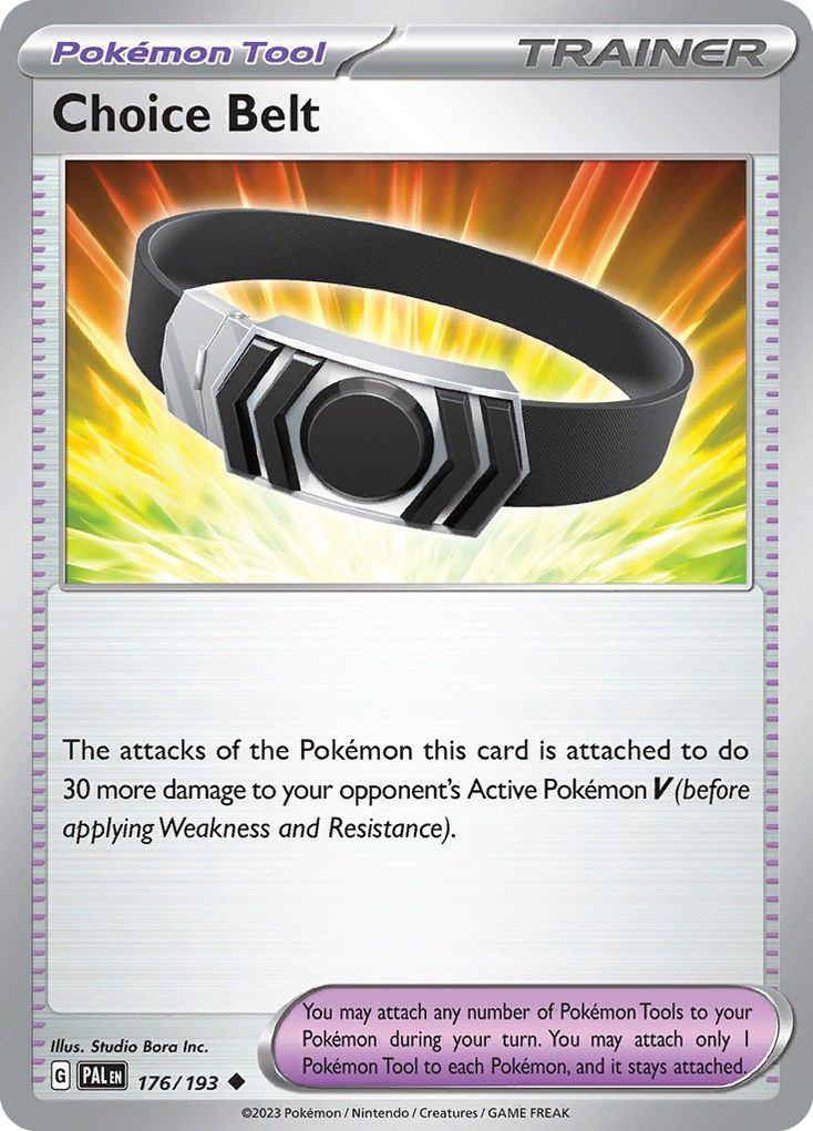 Choice Belt — Paldea Evolved #176 / 193