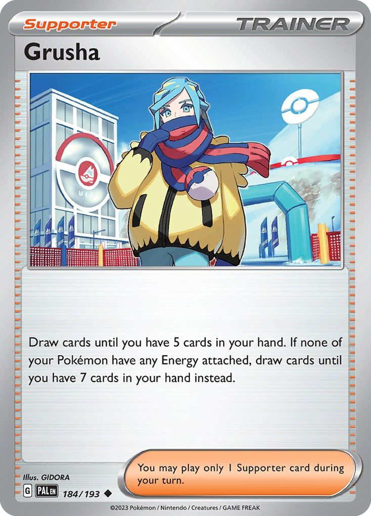Grusha — Paldea Evolved #184 / 193