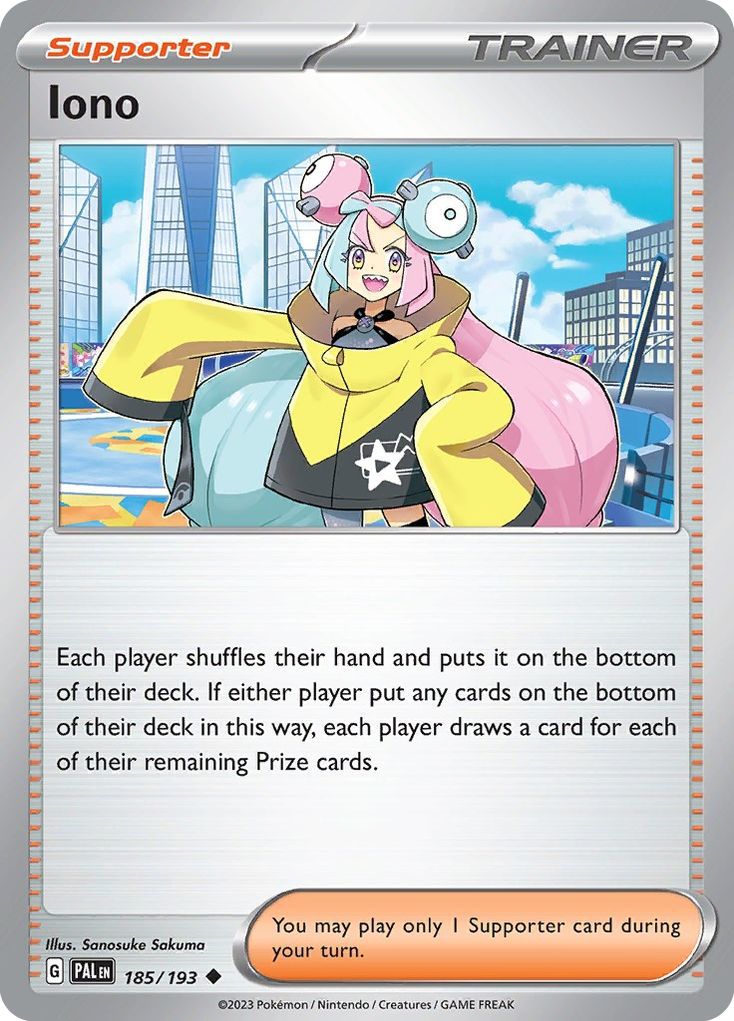 Iono — Paldea Evolved #185 / 193