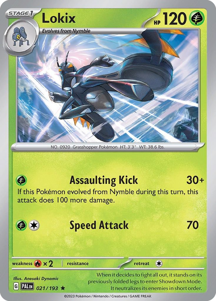 Lokix — Paldea Evolved #021 / 193
